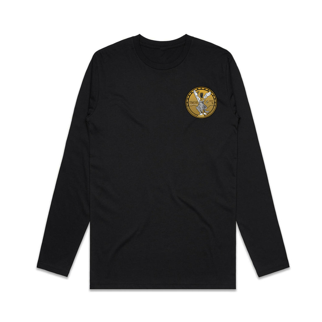 BLACK TMOB COIN LONG SLEEVE