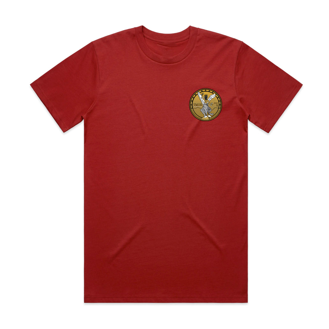 RED TMOB COIN T-SHIRT